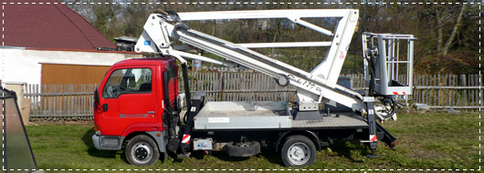 Vysokozdvižná plošina (Nissan Cabstar)